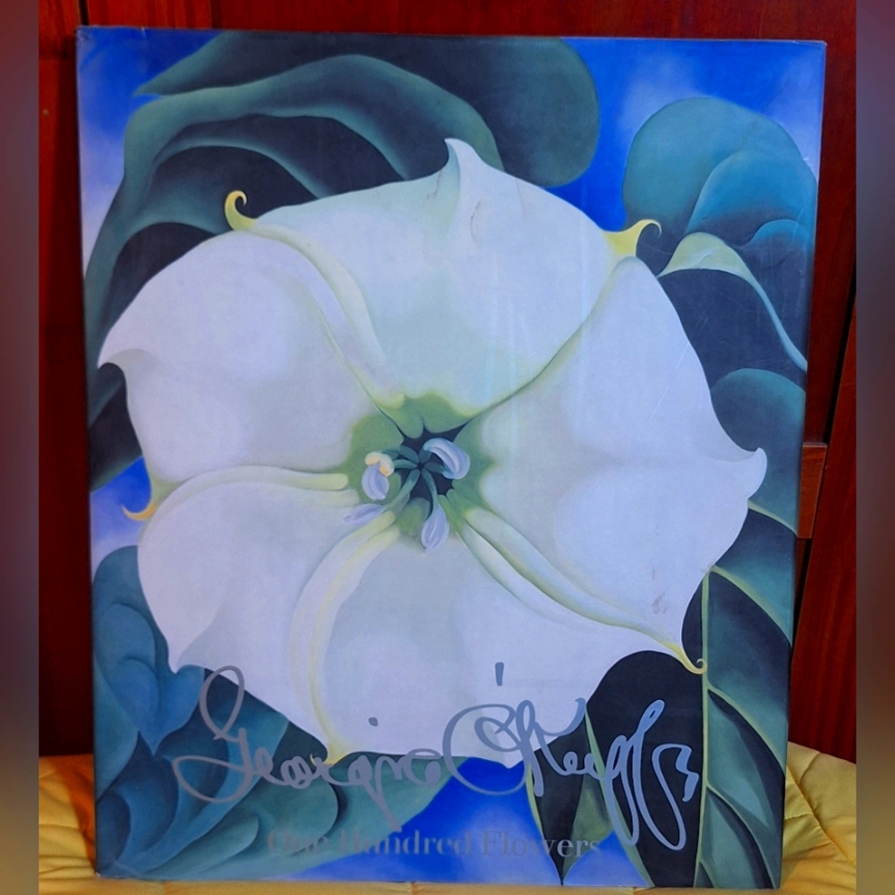ONE HUNDRED FLOWERS Book by Georgia O'Keeffe